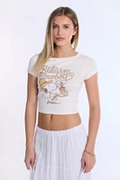 Snoopy Ride 'Em Cowboy Graphic Baby Tee