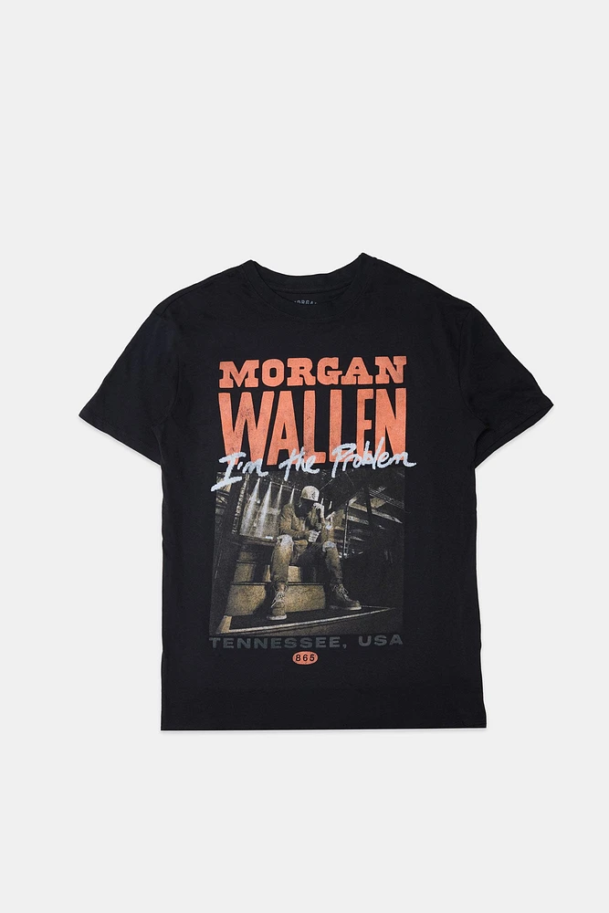 Morgan Wallen I'm The Problem Graphic Boyfriend Tee