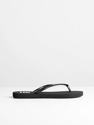 WOMENS BILLABONG DAMA BLACK/WHITE SANDALS - CLEARANCE