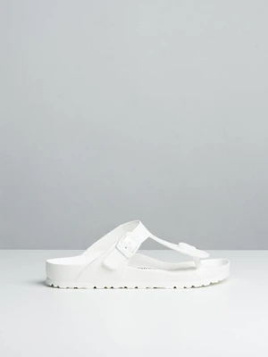 WOMENS BIRKENSTOCK GIZEH EVA SANDALS - REGULAR WHITE