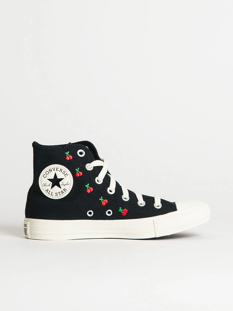 WOMENS CONVERSE CHUCK TAYLOR ALL-STARS HI SNEAKER - CHERRY CLEARANCE