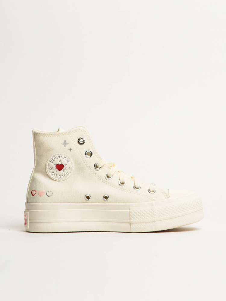 WOMENS CONVERSE CHUCK TAYLOR ALL-STARS LIFT HI SNEAKER - CLEARANCE