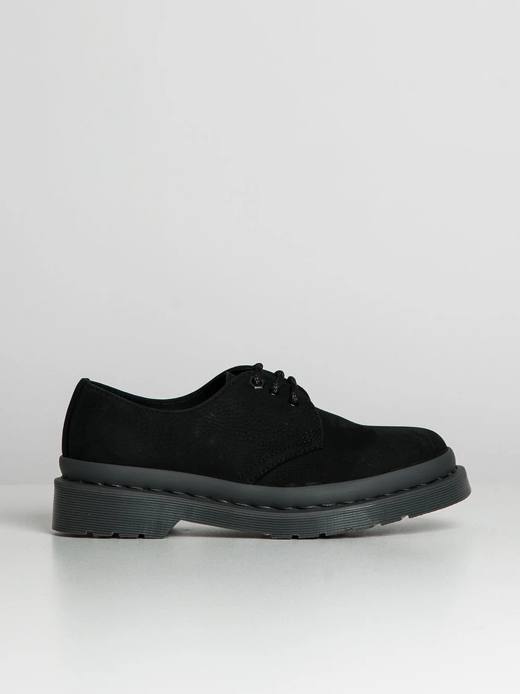 WOMENS DR MARTENS 1461 MILLED NUBUCK WATER PROOF BOOT - CLEARANCE
