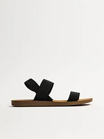 WOMENS HARLOW KENDRA SANDALS - BLACK