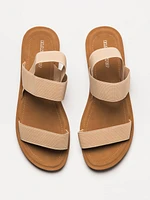 WOMENS HARLOW KENDRA SANDALS - NUDE