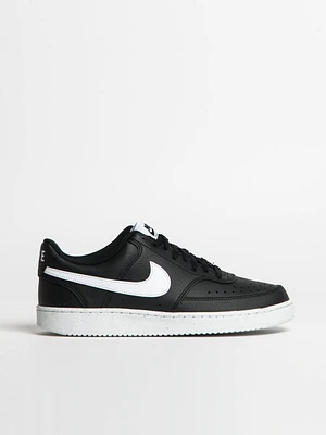 MENS NIKE COURT VISION LOW NEXT NATURE SNEAKER - BLACK/WHITE