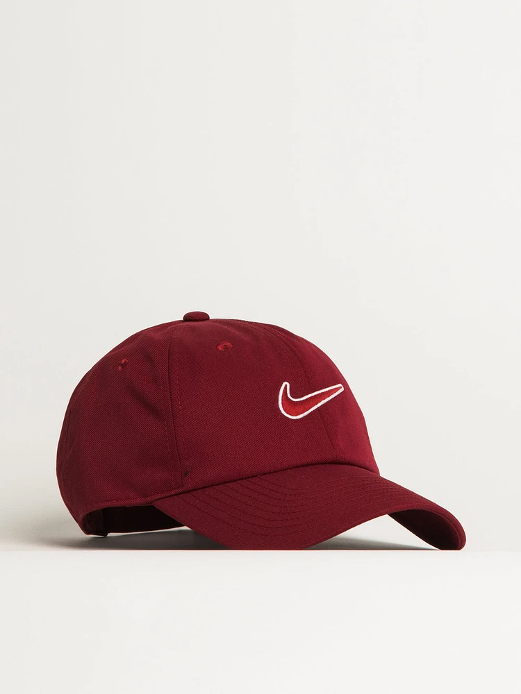 NIKE SLUB SWOOSH CAP - RED