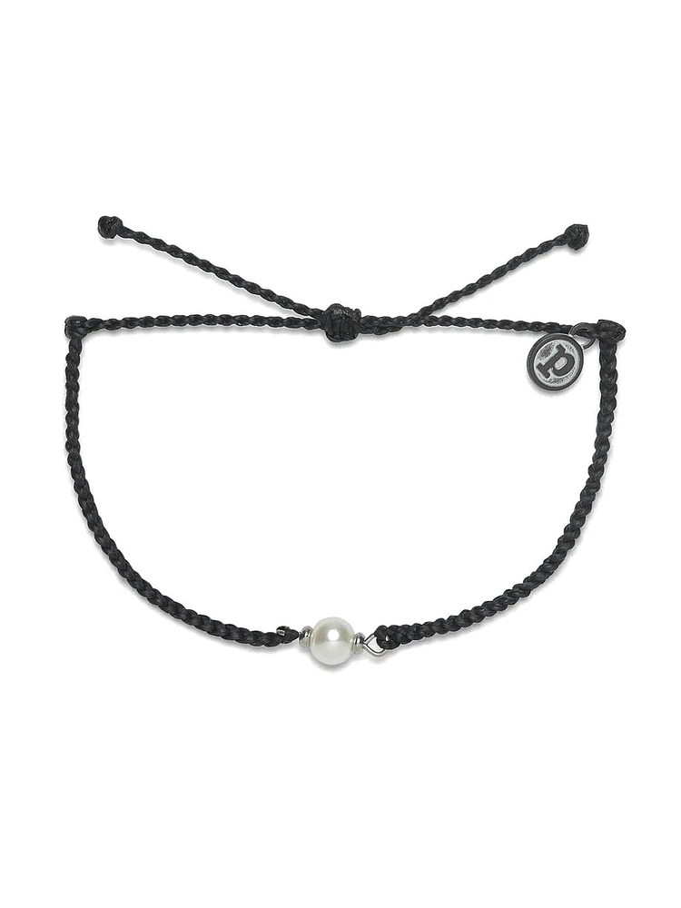 PURA VIDA SIMPLE PEARL BEAD CHARM BRCLT - CLEARANCE