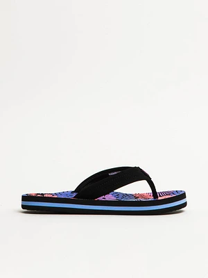 KIDS REEF AHI-FRONDS SLIDES - CLEARANCE