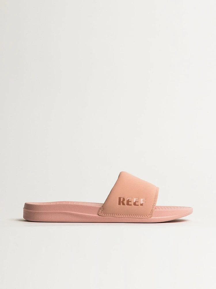 WOMENS REEF ONE SLIDE -ROSE
