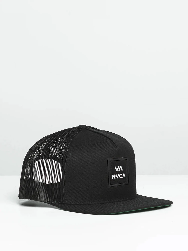 RVCA VA ALL THE WAY TRUCKER - BLK - CLEARANCE