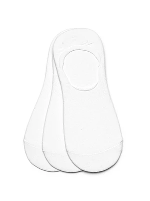 SCOUT & TRAIL NO SHOW 3 PACK SOCKS 9-11 - WHITE - CLEARANCE