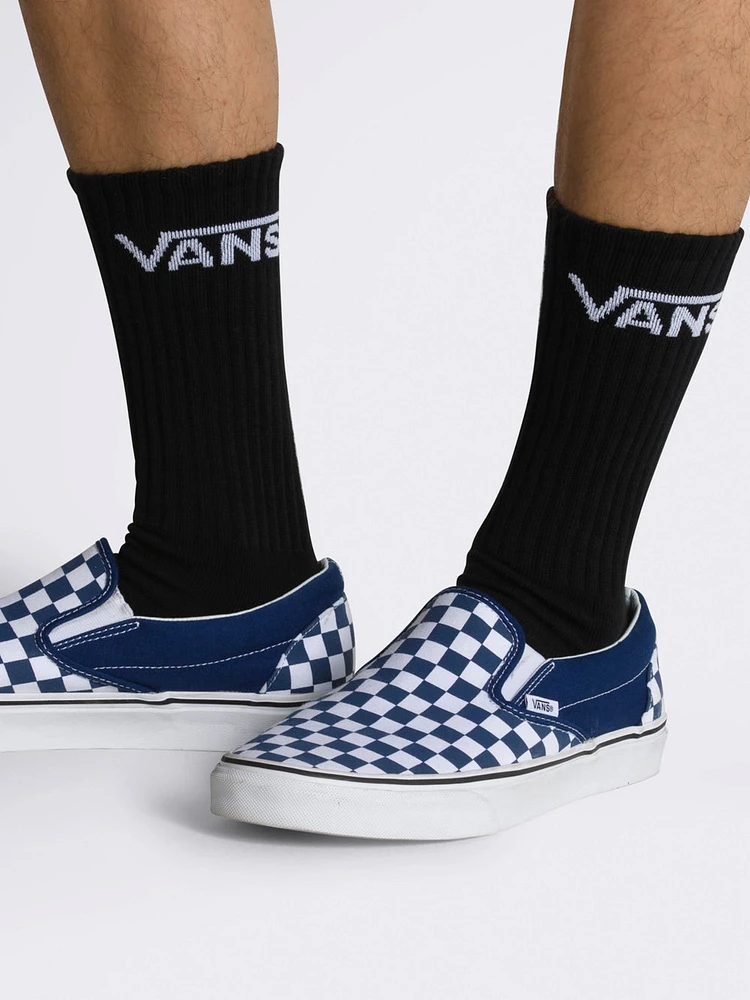 VANS CLASSIC CREW 3 PACK SOCKS - CLEARANCE