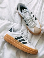 WOMENS ADIDAS VL COURT BOLD - CLOUD WHITE/CORE BLACK/WONDER BEIGE