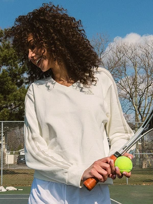 CHANDAIL ADIDAS ESSENTIAL 3-STRIPE À COL V
