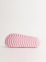 WOMENS ADIDAS ADILETTE LUMIA SLIDES - CLEAR PINK