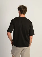 T-SHIRT COUPE BOXY – NOIR