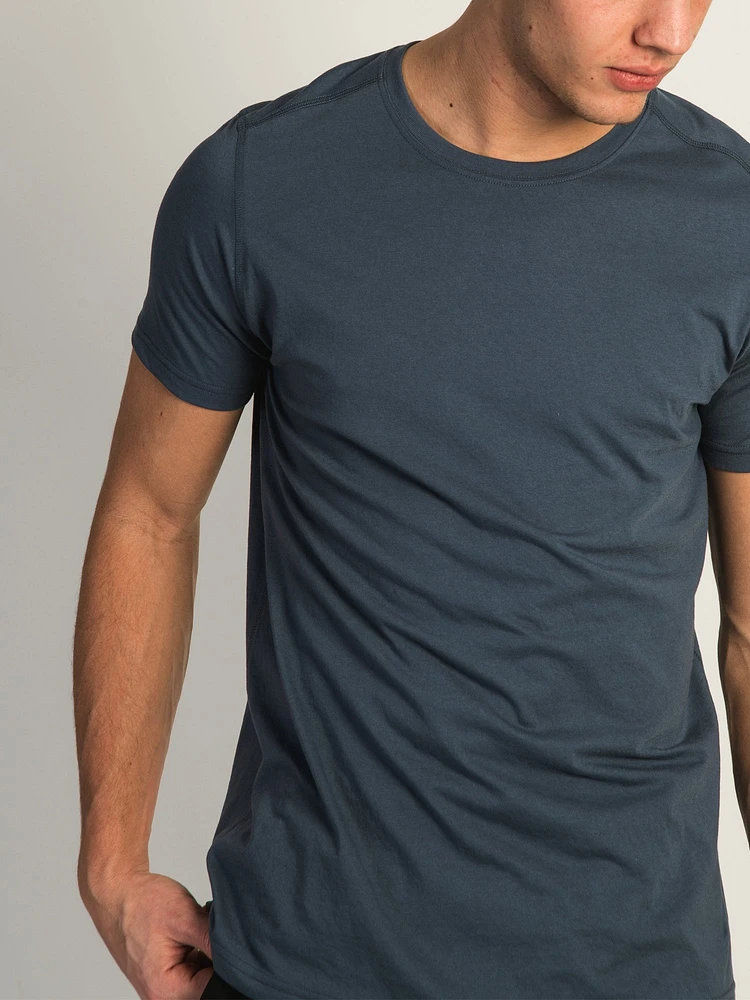 T-SHIRT BOATHOUSE VICTOR CREWNECK – POWDER BLUE
