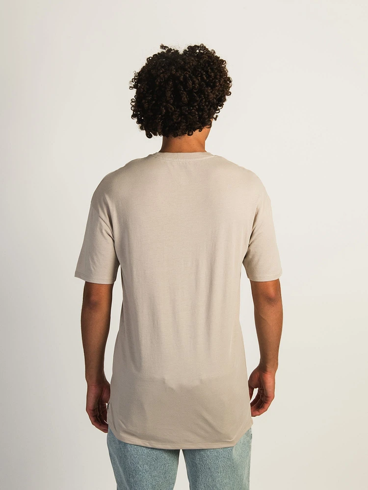 T-SHIRT BOATHOUSE LONG FIT - PEBBLE