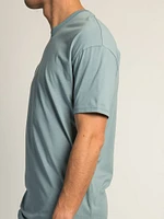 LONG FIT T-SHIRT- POWDER BLUE