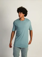 LONG FIT TEE - SEAFOAM