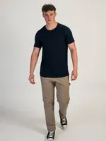 VICTOR CREWNECK TEE - NAVY