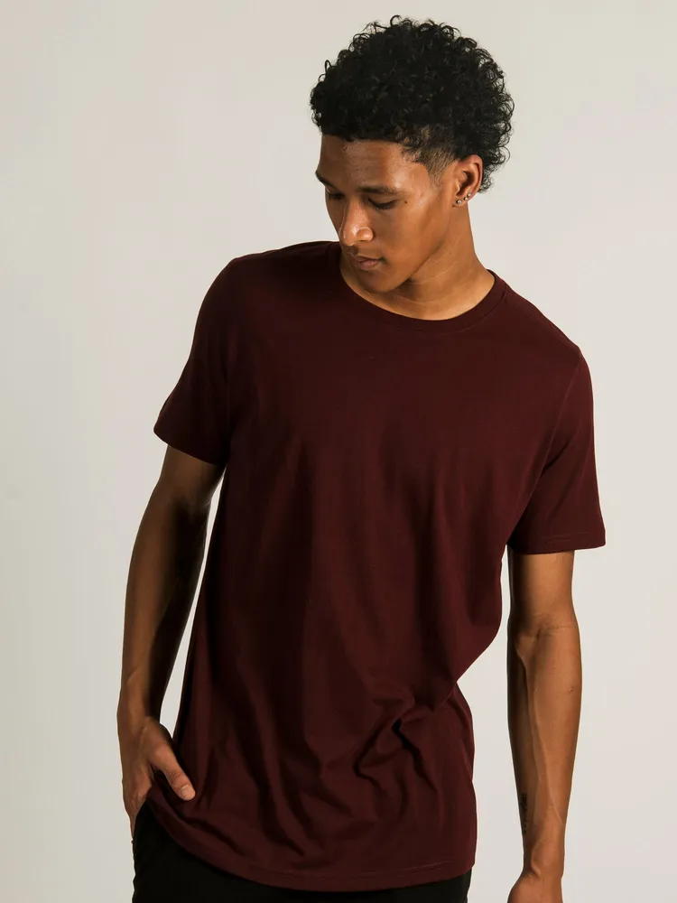 VICTOR CREWNECK TEE - PORT