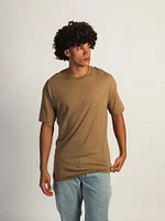 T-SHIRT COUPE LONGUE - BEIGE