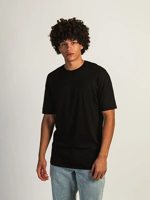 T-SHIRT COUPE LONGUE – NOIR