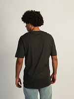 T-SHIRT COUPE LONGUE – GRIS FONCÉ