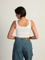BILLABONG RAY OF SUNSHINE CROP TANK TOP