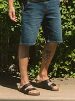 MENS BIRKENSTOCK ARIZONA BLACK SANDALS