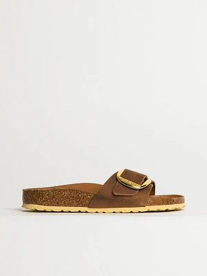 WOMENS BIRKENSTOCK MADRID BIG BUCKLE OILED LEATHER SANDALS - MEDIUM/NA