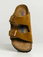 WOMENS BIRKENSTOCK ARIZONA SOFT NARROW SANDALS - MINK