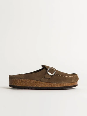 WOMENS BIRKENSTOCK BUCKLEY SUEDE NARROW - TAUPE