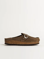WOMENS BIRKENSTOCK BUCKLEY SUEDE NARROW - TAUPE