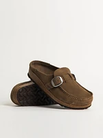 WOMENS BIRKENSTOCK BUCKLEY SUEDE NARROW - TAUPE