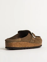 WOMENS BIRKENSTOCK BUCKLEY SUEDE NARROW - TAUPE