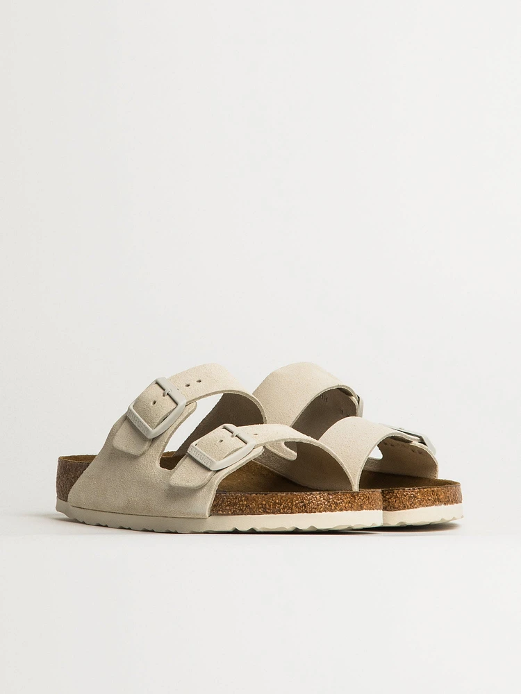 SANDALES EN DAIM BIRKENSTOCK ARIZONA SOFT FOOTBED WOMENS