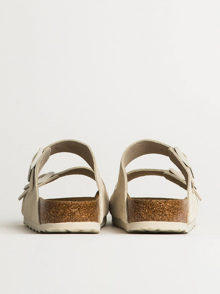SANDALES EN DAIM BIRKENSTOCK ARIZONA SOFT FOOTBED WOMENS