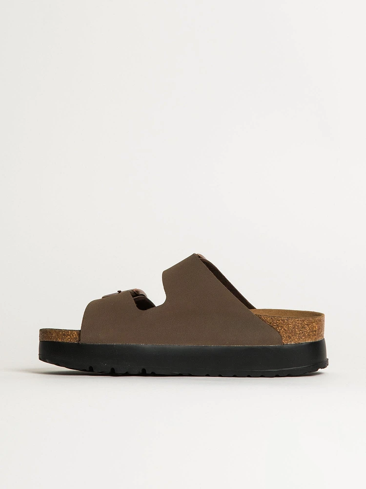 SANDALES BIRKENSTOCK ARIZONA VEGAN À PLATEFORME POUR FEMMES