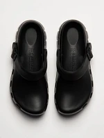 WOMENS BIRKENSTOCK BIRKI FLOW EVA CLOG - REGULAR BLACK