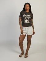TEE-SHIRT BOXY FLORIDA PALM