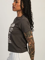 TEE-SHIRT BOXY FLORIDA PALM