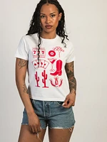 TEE-SHIRT BOXY COLLAGE WESTERN