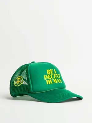 BARSTOOL SPORTS BE A DECENT TRUCKER HAT - CLEARANCE