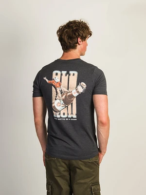 T-SHIRT BARSTOOL SPORTS NDTBAB BRONCO