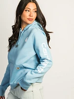CARHARTT LOGO SLEEVE PULL OVER HOODIE