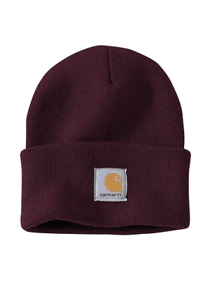 CARHARTT WATCH BEANIE - BLACKBERRY - CLEARANCE