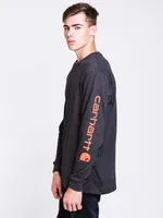 T-SHIRT À MANCHES LONGUES CARHARTT SIGNATURE POUR HOMME